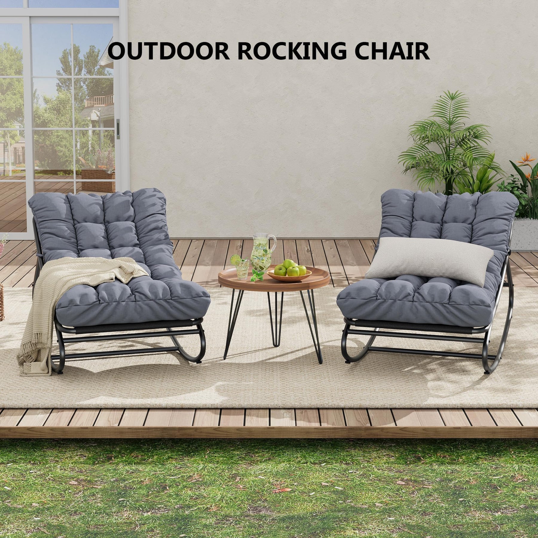 Outdoor Schaukelstuhl modern