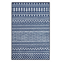 Garvee Maschinenwaschbarer Teppich Wasserdichter Vintage-Teppich Rutschfest Kurzer Flor 120 x 170 cm Mehrfarbig