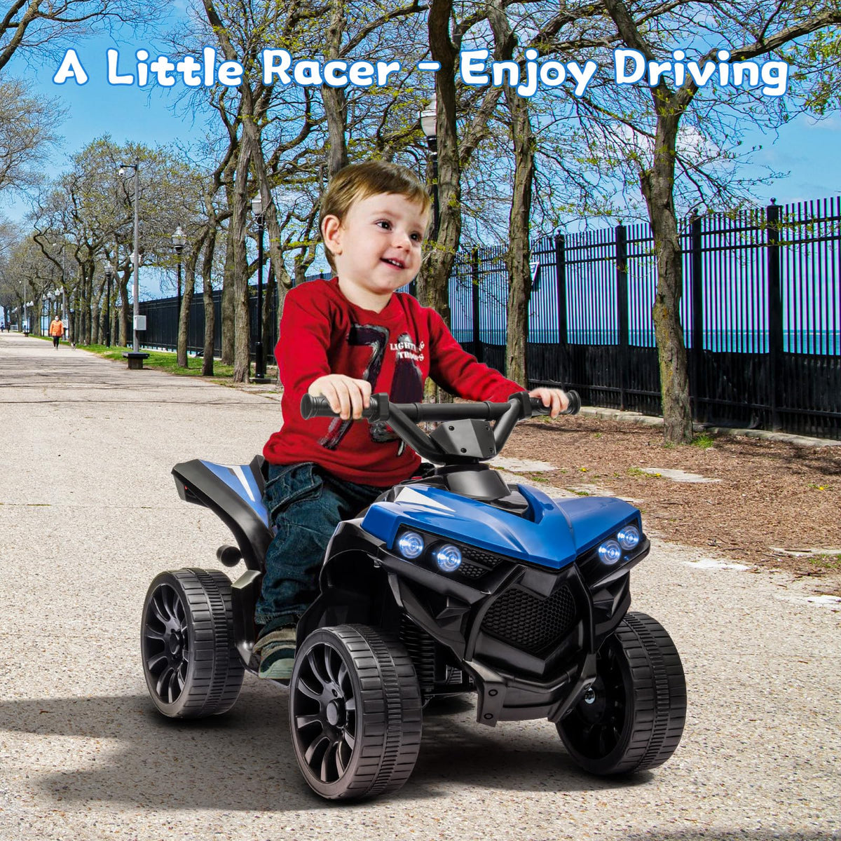 Quad enfant avec musique et LED