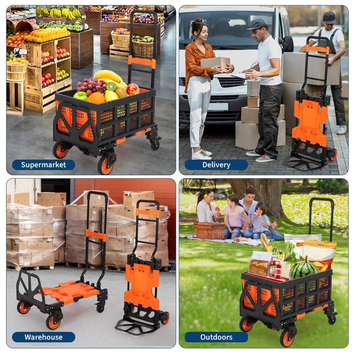 Faltbar zur Lagerung