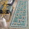 Garvee Indoor Bohemian Dekorativer Teppich Rot-Braunes Blumenmuster 80 x 150 cm Rutschfester Teppich mit Niedrigem Flor Geeignet für Wohnzimmer/Kinderzimmer/Spielzimmer