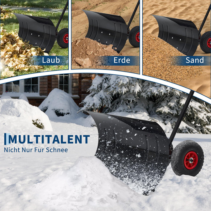 Höhenverstellbarer Griff der Garvee Schneeschaufel