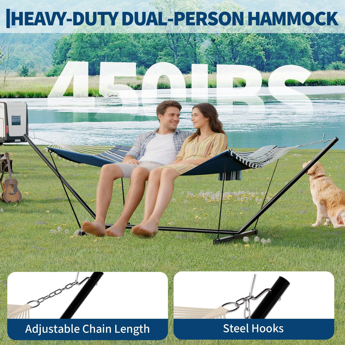 Hängematte für 2 Personen Outdoor