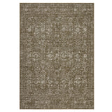 Garvee Vintage Orientteppich Waschbarer Kurzflor Teppich 160x230 cm Pearl Velvet Polyester Für Wohnzimmer Schlafzimmer Beige