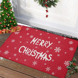 Garvee Antirutsch Türmatte Baumwolle Rutschfest Bedruckt Für Küche Schlafzimmer Wohnzimmer 40x60 cm Innen & Außen Weihnachtsdekor