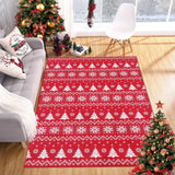 Garvee Boho-Akzent Teppich 80x150 cm Rutschfest Niedrigflorig Baumwolle Innen & Außen Flur Küche Weihnachtsdekor