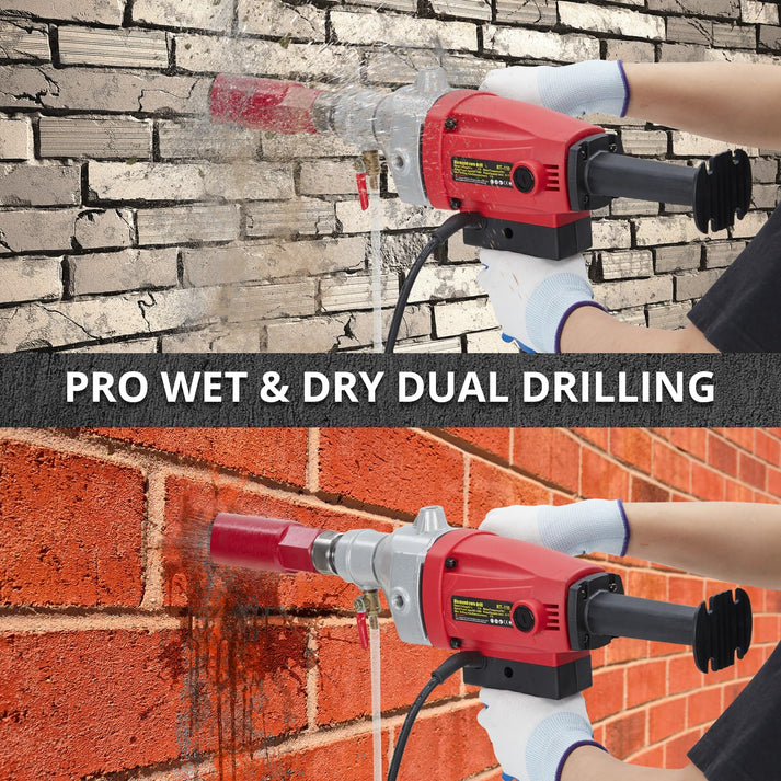 Upgraded quick-connect water fitting and comfortable shoulder rest