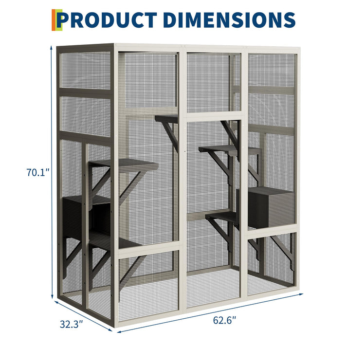 Übersichtliche Aufbauanleitung und Produktmaße