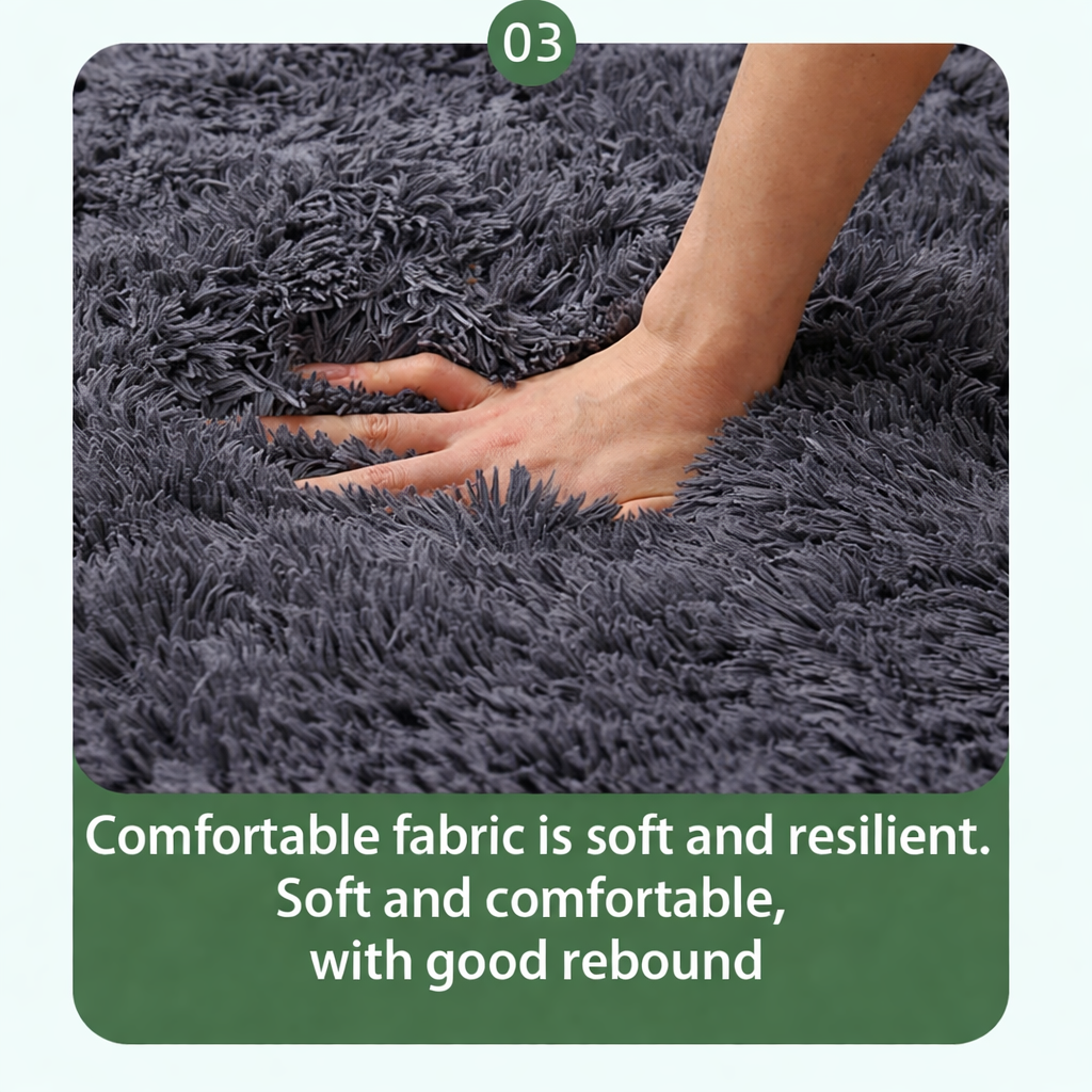 Garvee Hundebett 165 × 100 × 30 cm – Flauschig & Weich aus Kunstkaninchenfell, Waschbar, Warm & Bequem, Dunkelgrau