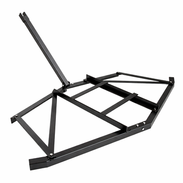 Garvee 66 Zoll Schwere Drag Harrow aus 4,5 mm Q235-Stahl – 2 verstellbare Gewichtsstangen (bis 45 kg / 100 lbs Zusatzlast), universelle Pin-Kupplung für ATV, UTV & Traktor