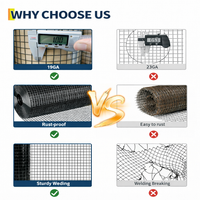 Garvee Drahtgeflecht 0,9×30 m, 1,27 cm Maschen, 19GA Verzinkt, Rostfrei für Garten & Geflügel
