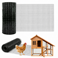 Garvee Drahtgeflecht 0,9×15 m, 1,27 cm Maschen, 19GA Verzinkt, Rostfrei für Garten & Geflügel