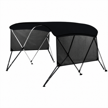 Garvee Bimini Top 3-Bogen, Abnehmbare Seiten, Verstellbar, Marine Canvas, UV-Schutz