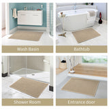 Garvee Alfombrilla De Baño 43x60 cm Waffelstruktur Superabsorbierend Antirutsch Baumwolle Mit Quasten Modern Waschbar Für Badezimmer