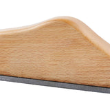 Garvee 6 Zoll Gitarrenbundfeile Mit Holzgriff Für Gitarrenwerkstatt, Präzises Bundniveaureparatur-Tool, 6" Länge, Naturholz