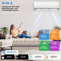 Garvee Mini-Split-Klimaanlage mit 4-in-1-Funktion