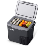 GARVEE 12 L Kompressor-Kühlbox fürs Auto, −20 bis 20 °C, App-Steuerung, 12/24 V, Dunkelgrau