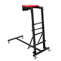GARVEE Rollbar Automotive Topside Creeper, Engine Creeper 135–178 cm Einstellbar, 181 kg Kapazität High Top Creeper, 4 Lenkrollen, Gepolstertes Deck, Creeper für die Garage zu Hause, Zentralholm