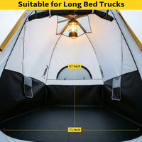 Garvee Pickup-Zelt mit Markise, PU3000 Ladeflächenzelt für Camping, Roadtrips & Overlanding