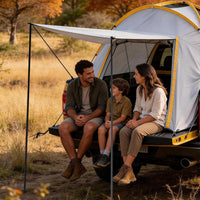Garvee Pickup-Zelt mit Markise, PU3000 Ladeflächenzelt für Camping, Roadtrips & Overlanding