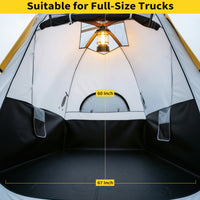 Garvee Pickup-Zelt mit Markise, PU3000 Ladeflächenzelt für Camping, Roadtrips & Overlanding