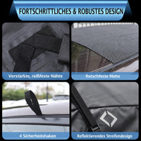 Garvee Dachgepäcktasche 425 L, wasserdicht, 112 × 86 × 43 cm, mit 8 Gurten & 4 Türhaken