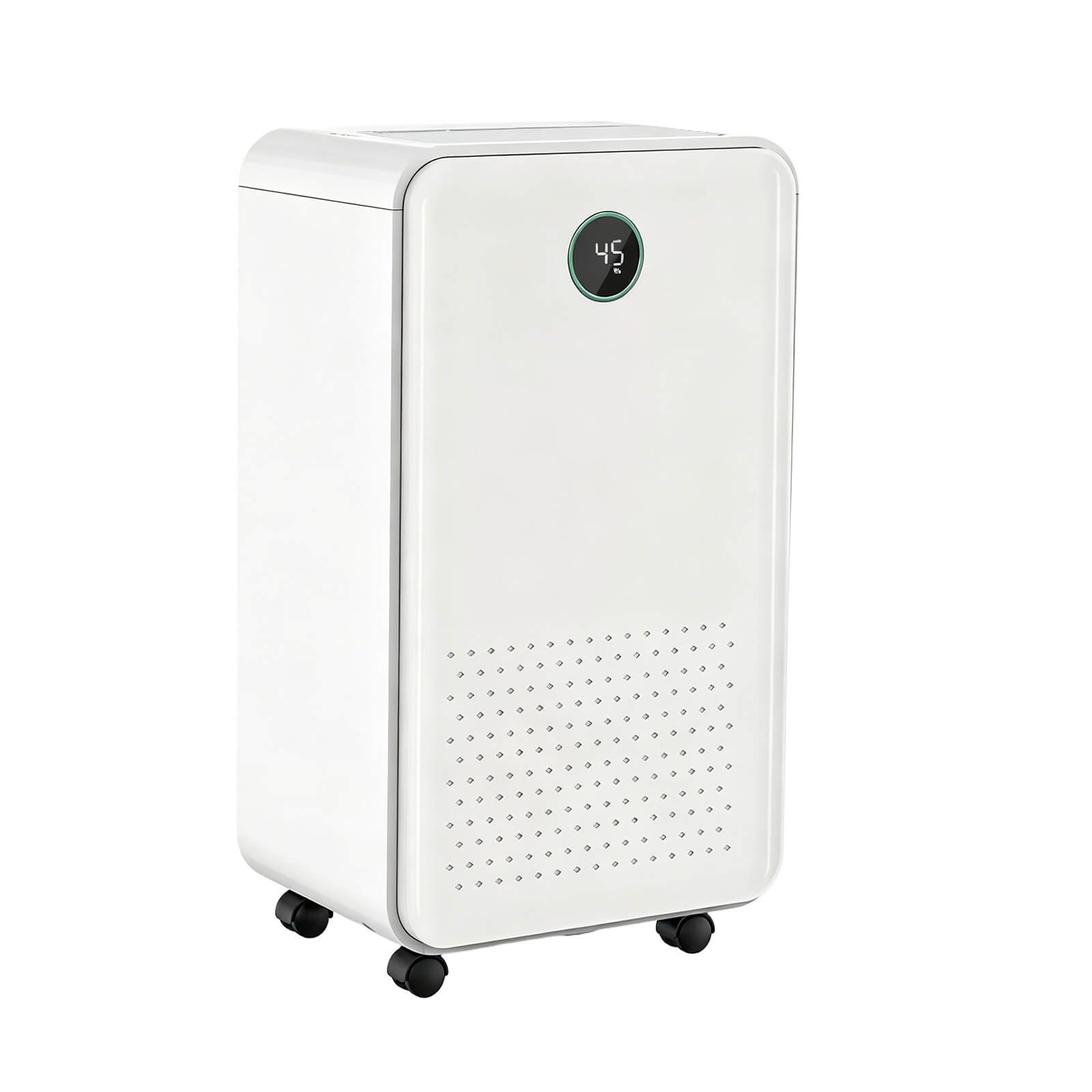 GARVEE Luftentfeuchter 16L, Elektrischer Raumentfeuchter mit Digitalanzeige, Smart Modus, 24H Timer & Ablaufschlauch, Wäschetrocknungsfunktion, Leiser Betrieb für Bad, Keller & Zuhause