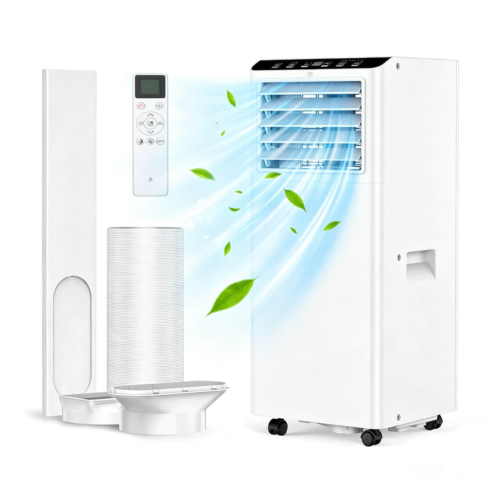 Garvee Mobiles Klimagerät 7000 BTU, Leise & Effiziente Klimaanlage mit R290-Kältemittel, Fenster-Kit & Abluftschlauch, Ideal für Zuhause & Büro