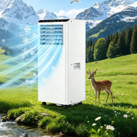 Garvee Mobiles Klimagerät 7000 BTU, Leise & Effiziente Klimaanlage mit R290-Kältemittel, Fenster-Kit & Abluftschlauch, Ideal für Zuhause & Büro