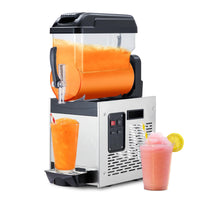 Garvee Professionelle Slush Maschine 12 L, Frozen Drink Maschine mit Selbstreinigung für Cocktails, Margaritas, Smoothies und Granita, Ideal für Café, Bar und Restaurant