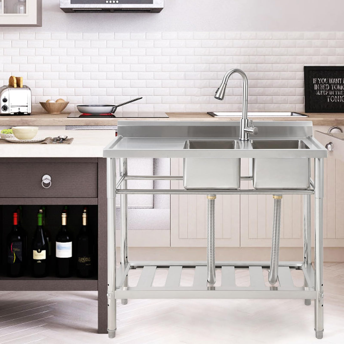 Edelstahl Spültisch-PHO_12L3Y8U5