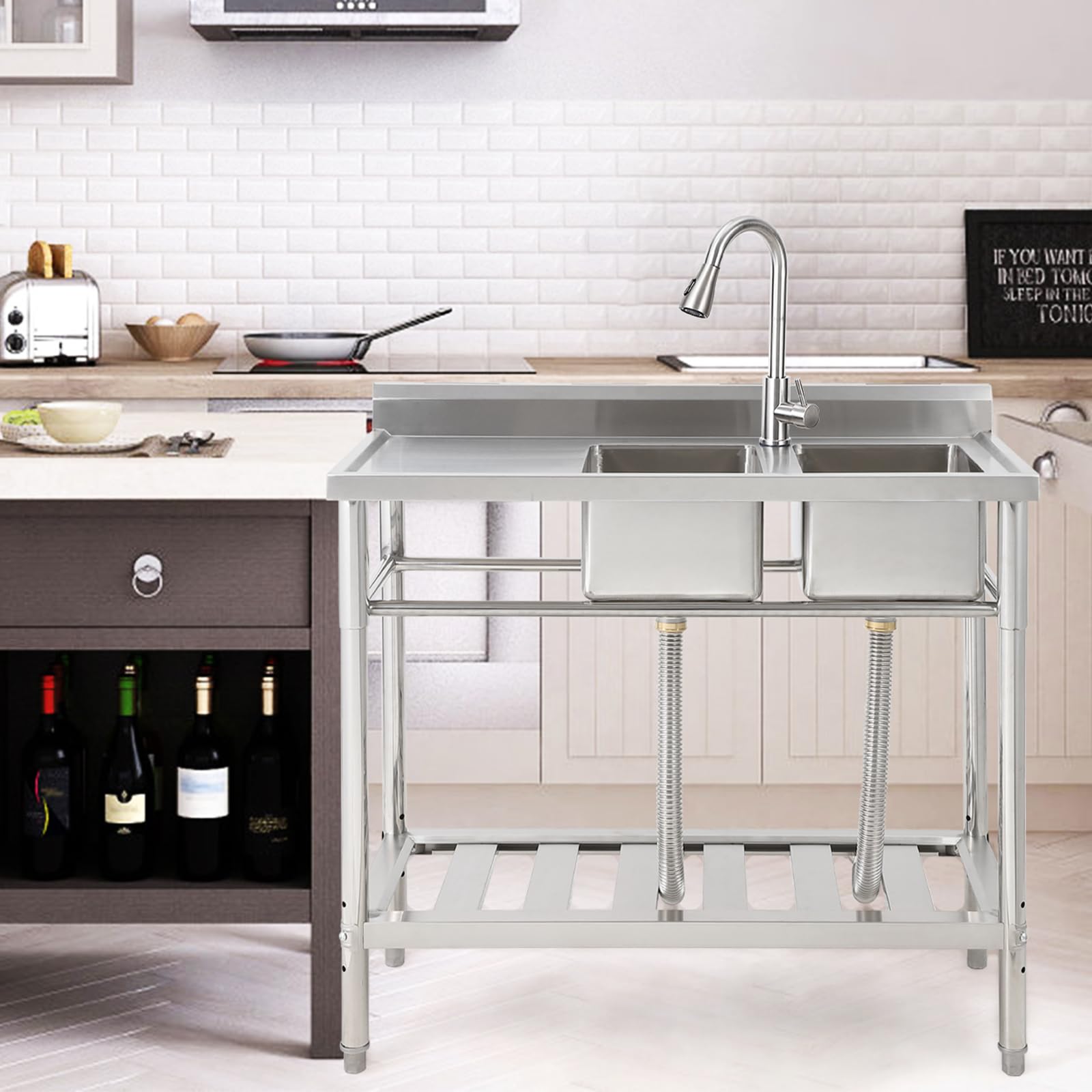 Edelstahl Spültisch-PHO_12L3Y8U5