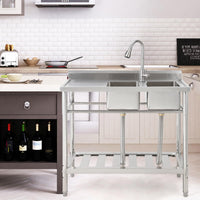 Edelstahl Spültisch-PHO_12L3Y8U5