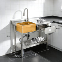 Größe des Spültisch-PLS_33DG6WS4