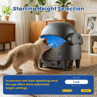 GARVEE geschlossene Katzentoilette mit oberer Öffnung und Anti-Streu-Design-PPS_33JGQE89