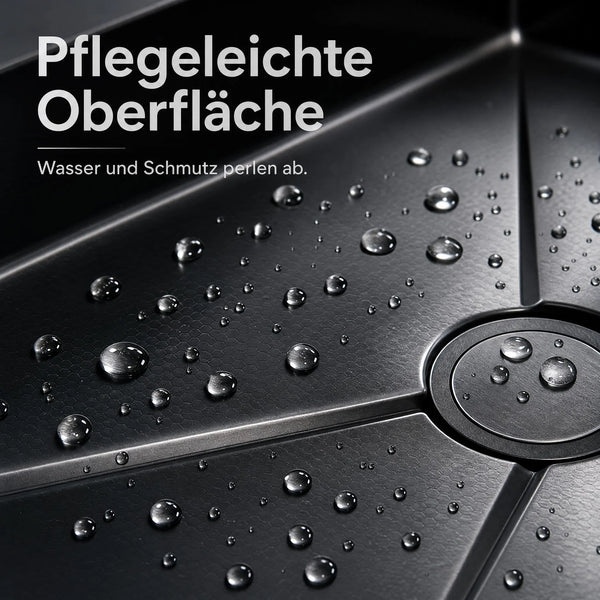 Geräuschdämmende Unterseite der GARVEE Küchenspüle