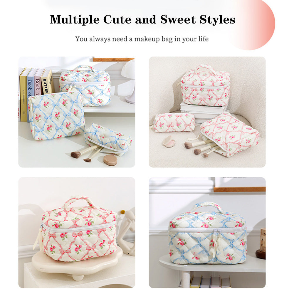 Stepp Baumwolle Make-up Taschen