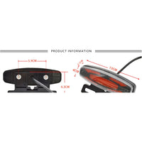 Garvee eBike Beleuchtungsset – LED, Wasserdicht, Ideal für Urbanes Pendeln, für Front- und Rückbeleuchtung