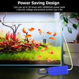 Garvee Aquarium USB Luftpumpe Mini Tragbar Leise Energiesparend Silikon Schlauch 1m USB Kabel 1.5m Für Kleine Bis Mittlere Aquarien - Dunkelblau