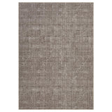 Garvee Maschinenwaschbarer Wohnzimmerteppich Modernes Design Rutschfest Pflegeleicht 100% Polyester Für Flur Schlafzimmer Büro - Brown