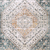 Garvee Waschbarer Teppich mit Niedrigem Flor, Grün, 80 x 150 cm, Rutschfest, für Schlafzimmer, Wohnzimmer, Esszimmer und Büro