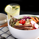 Garvee Porzellan Müslischale 15 cm 650 ml Cremeweiß 6er Set Für Salat Und Suppe Vielseitig Spülmaschinenfest