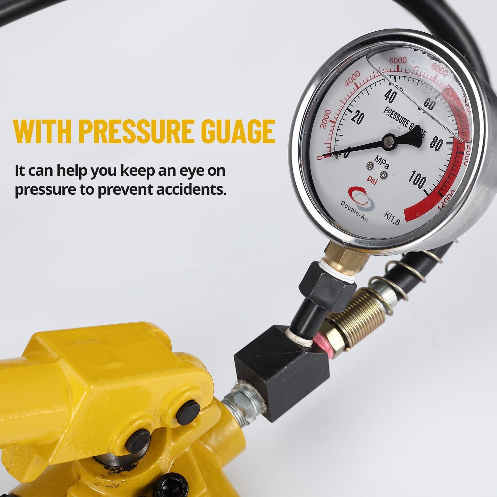 Hydraulikpumpe Manometer Detail