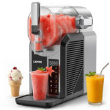Garvee Slush Maschine 7 Programme LED-Touchscreen Schnellkühlung Isoliert Automatische Reinigung Leise Ideal für Partys & Familien