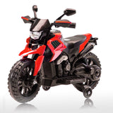Garvee Kinder Elektro Motorrad 6V, 3 Geschwindigkeiten, Stützräder, Akku, stabile Reifen, Sicherheitsdesign, ab 3 Jahren, Outdoor Spiel