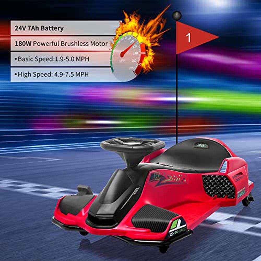 Elektro Drift Kart mit variabler Geschwindigkeit