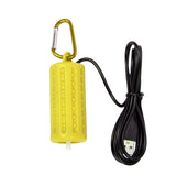 Garvee Aquarium USB Luftpumpe Mini Tragbar Leise Energiesparend Kunststoff Für Fischbecken Gelb - gelb