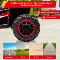 Garvee Kinder Elektroquad – 83×53×56 cm, LED, Musik, Fernbedienung, Ab 3 Jahren