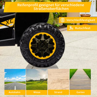 Garvee Kinder Elektroquad – 83×53×56 cm, LED, Musik, Fernbedienung, Ab 3 Jahren