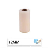 Garvee 10 Stück Billard Queue Spitzen 11-13 mm Schraubbar Messing Schwarz-Weiß Ersatzteile Für Billardspiel - Schwarzweiß